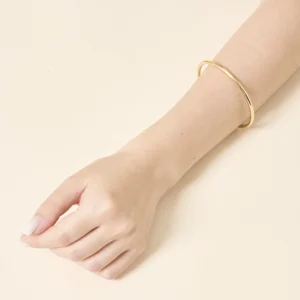 Bracelete dourado fino